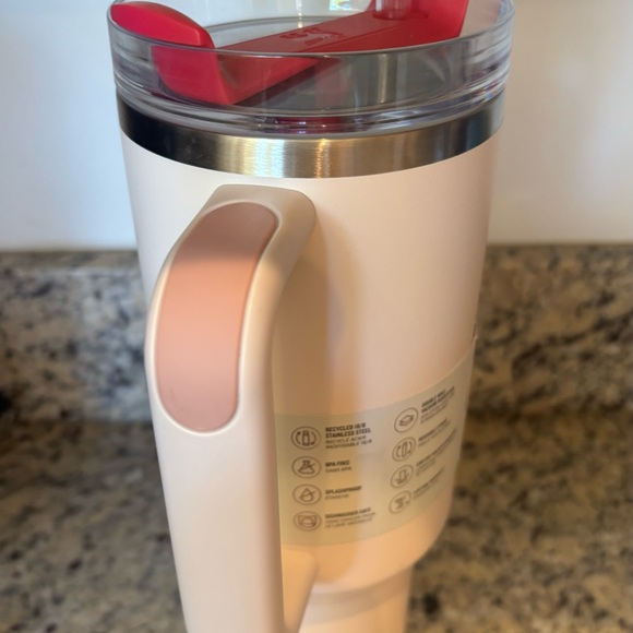 Stanley Quencher H2.0 Tumbler - Light Pink - Brand New - Picture 3 of 5
